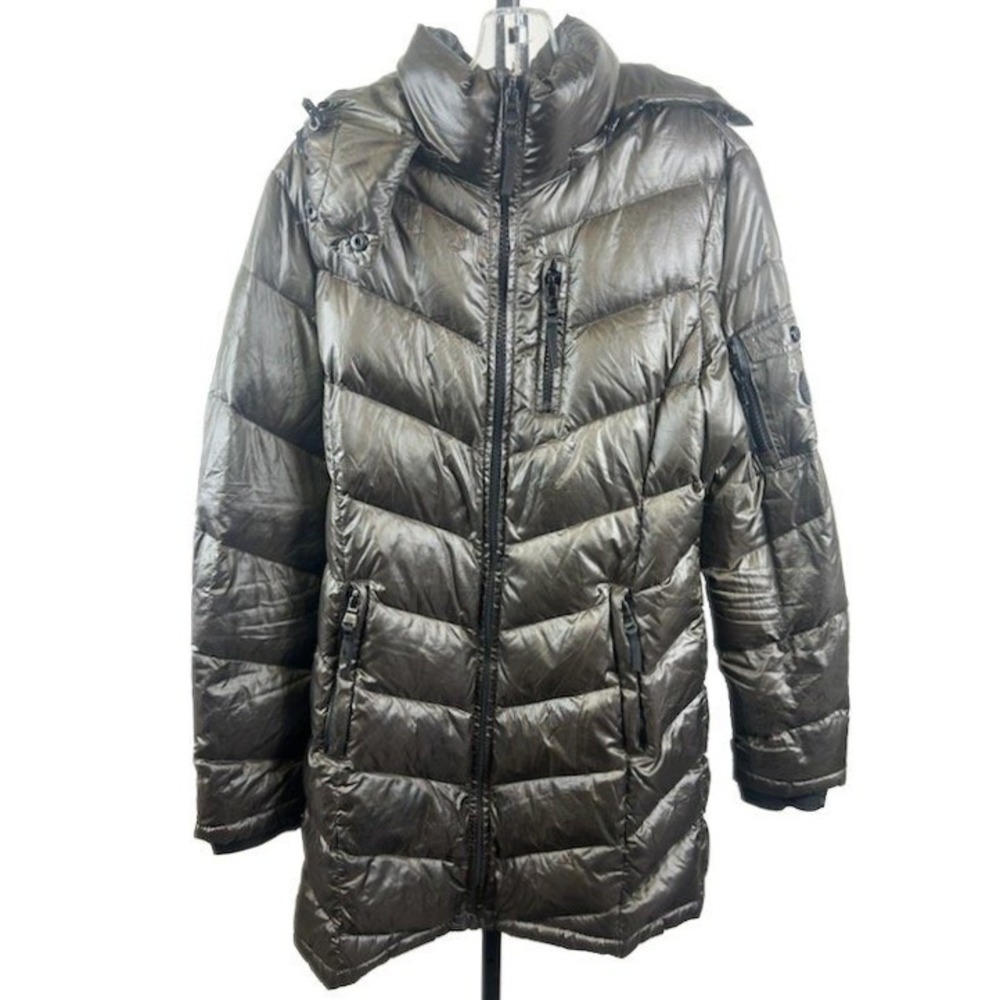 Andrew Marc Down Puffer Coat Women's Size Small Premium Packable Insulated